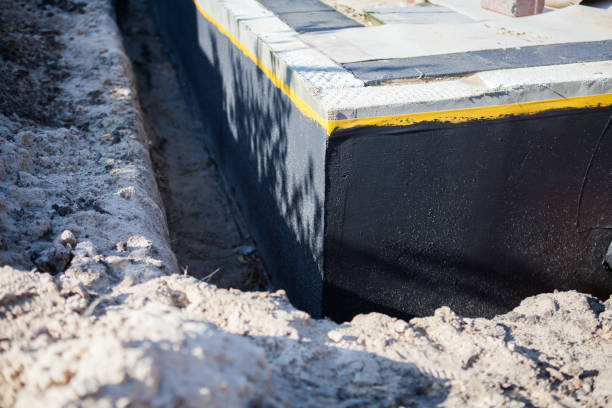 Professional Vapor Barrier Installation technician working in Flat Rock, IN